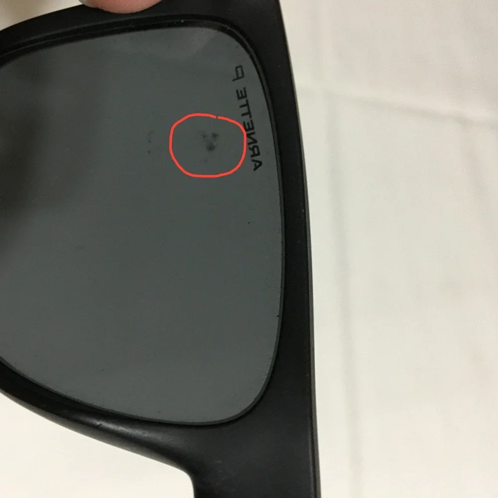Arnette Chapinero 4261-01/81 Matte Black Frame Polarized Grey Lens Sunglasses